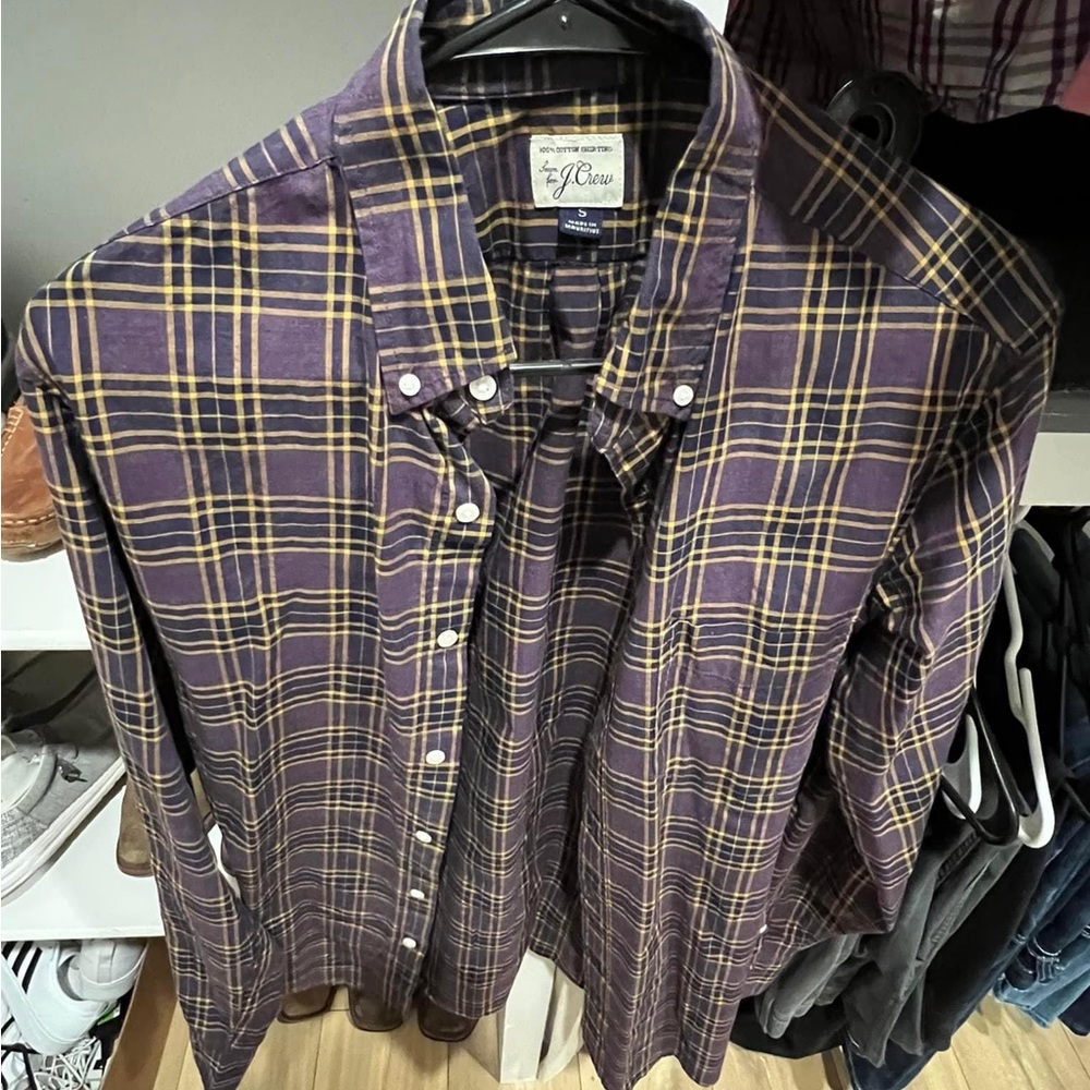J crew button up